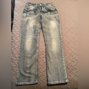 Rock & Republic Men’s Straight Leg Jeans - Faded Blue